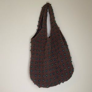 Lulu beaded tote